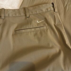 Nike tan Dri-fit golf pants 36x32
